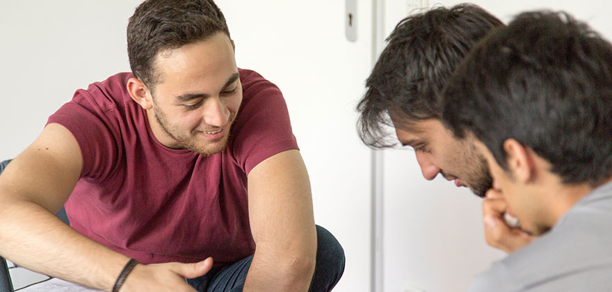Summer course for refugee students
