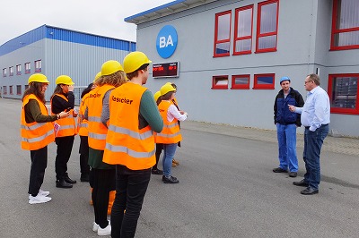BA Glass factory visit
