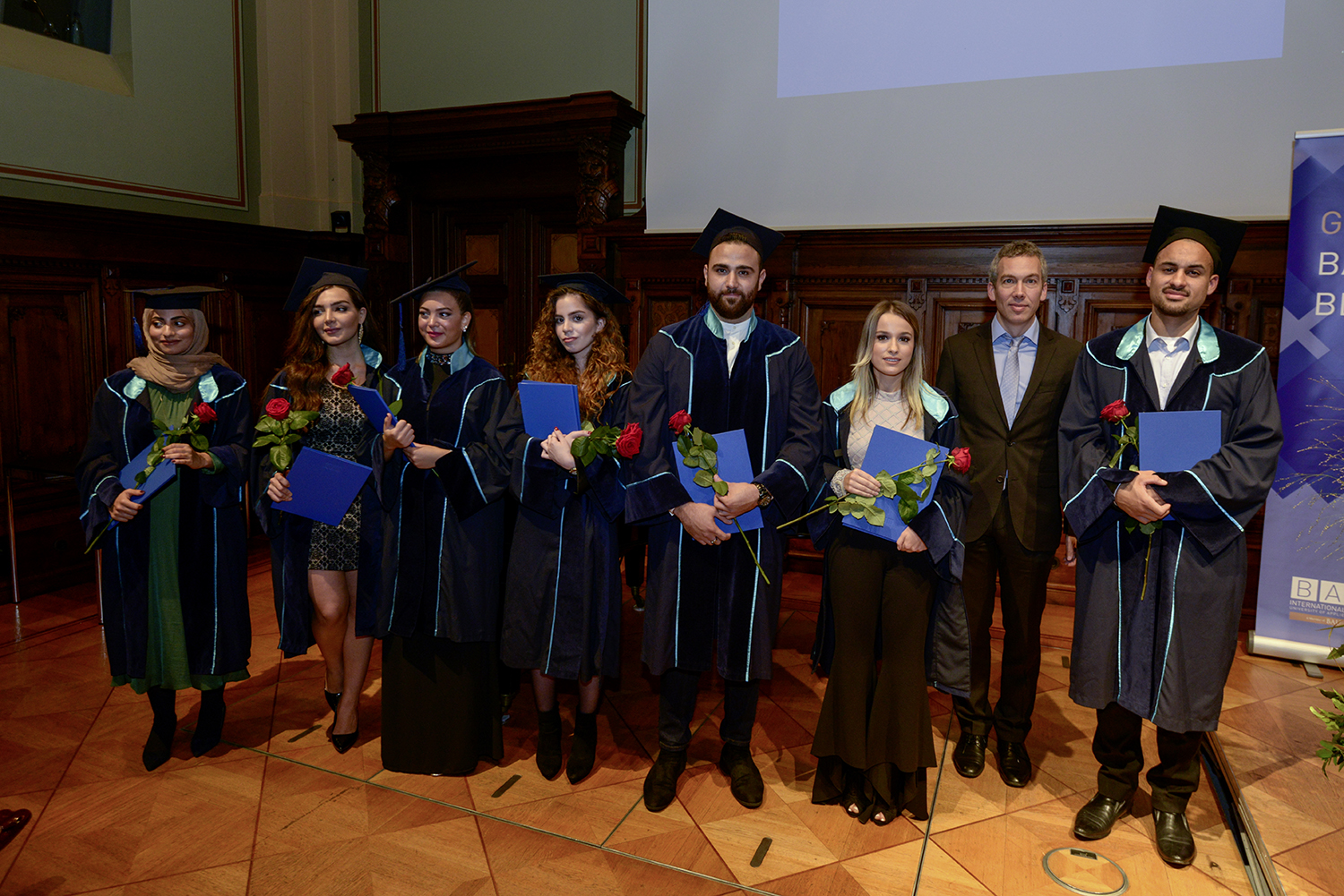 The first graduation at BAU