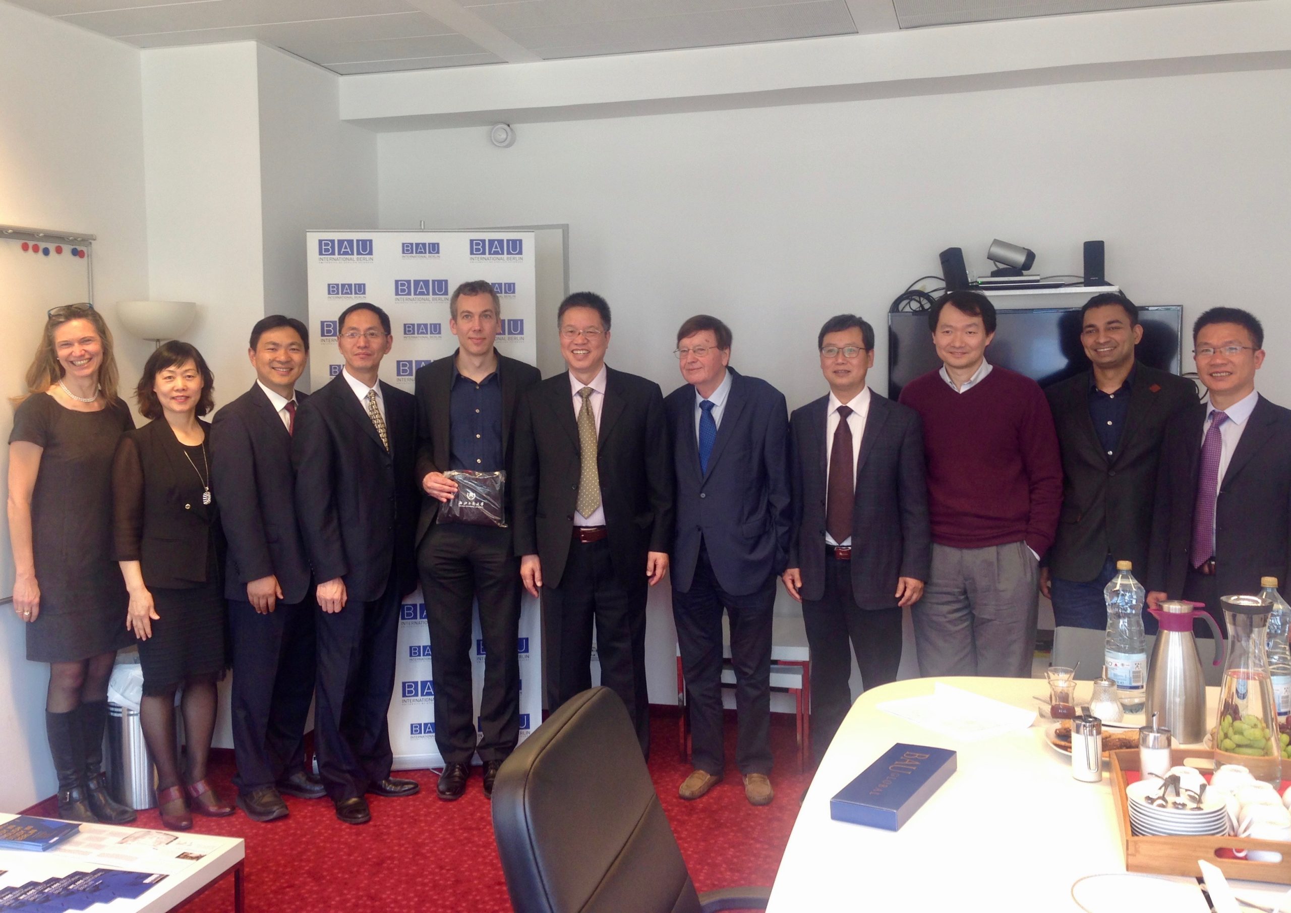 Besuch von der Z.G. Universität aus China