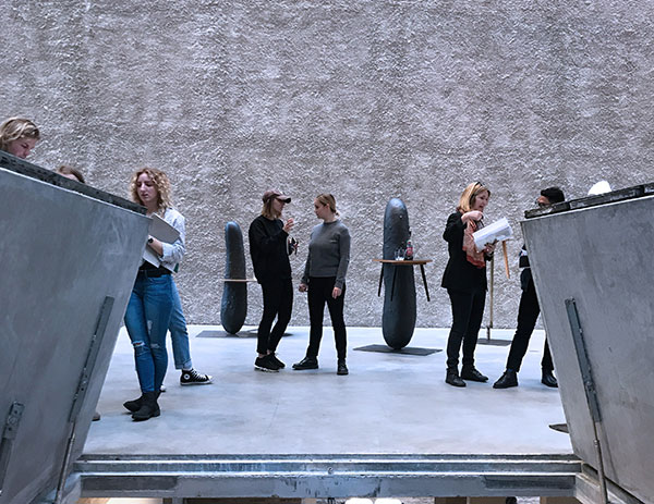 Visiting the König Galerie