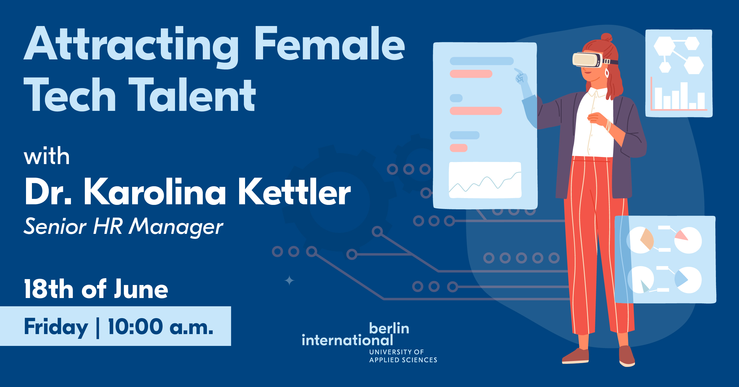 Virtual talk about Female Tech Talent