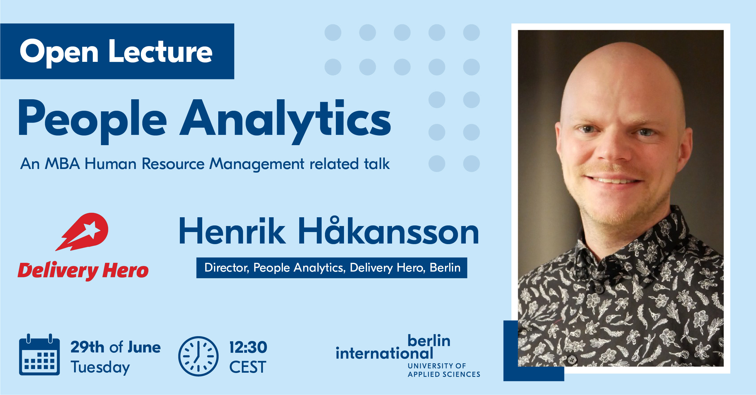 Virtueller Vortrag über „People Analytics“