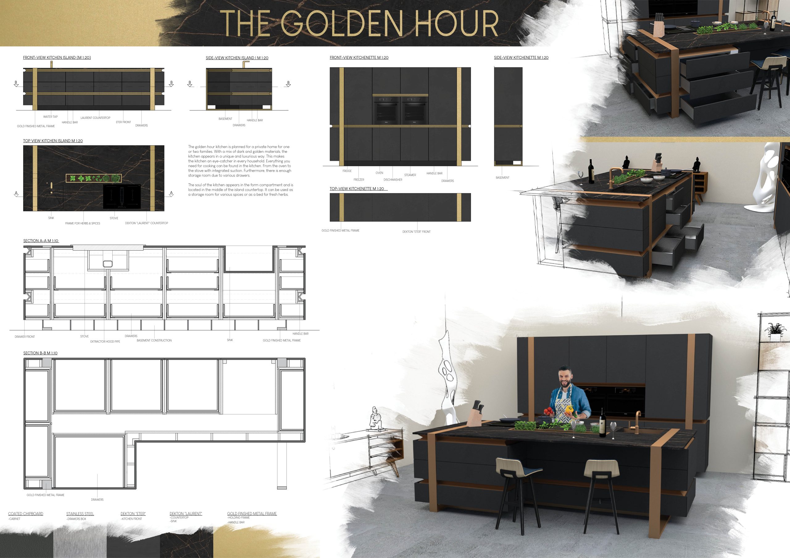 Winning project in 15th Cosentino Design Challenge