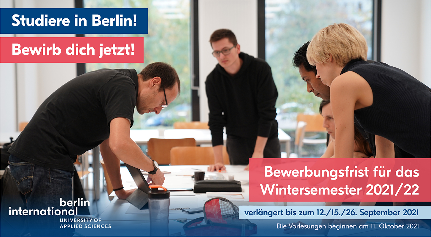 Bewerbungsfrist verlängert!