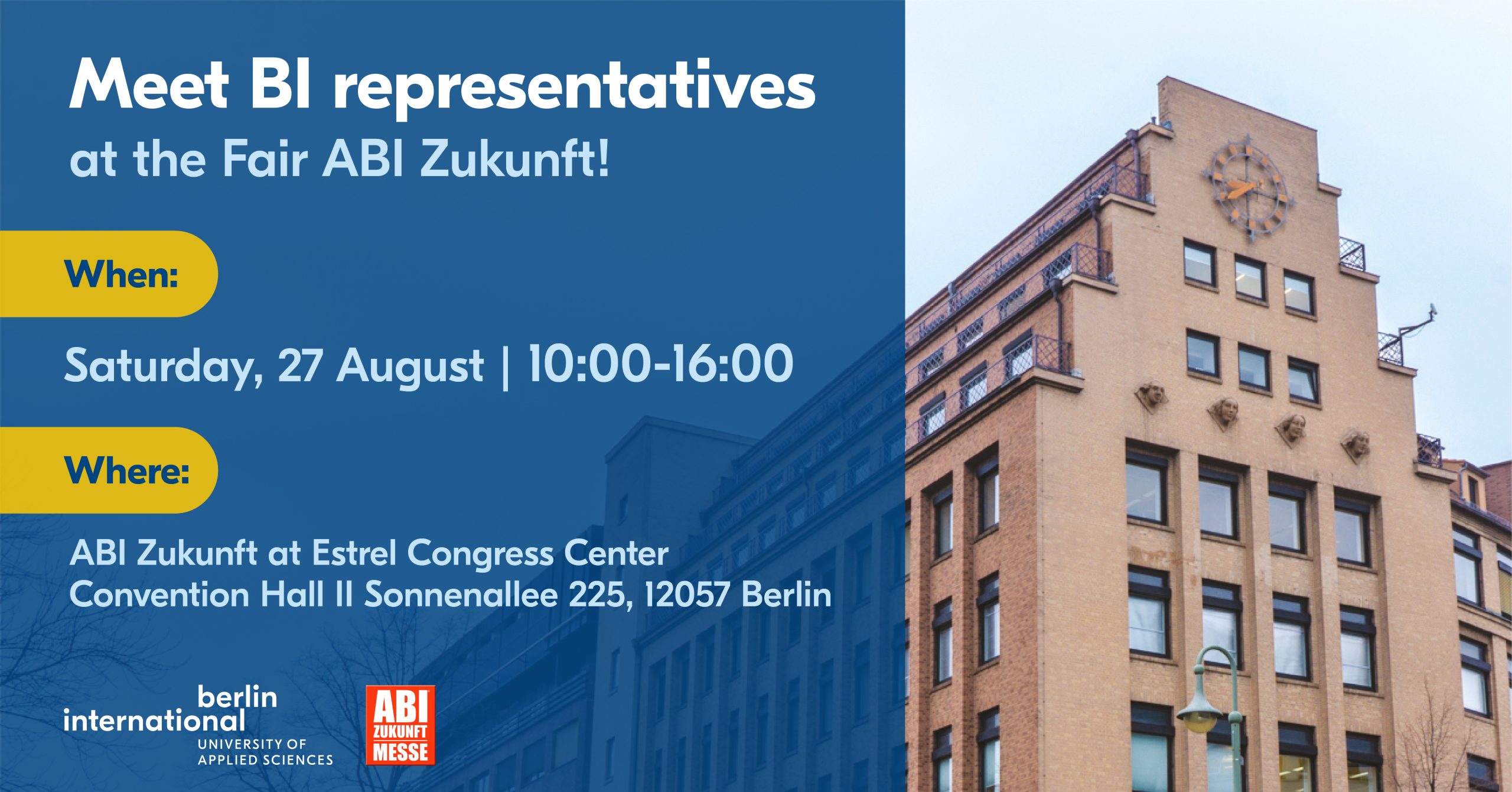 Berlin International at ABI Zukunft