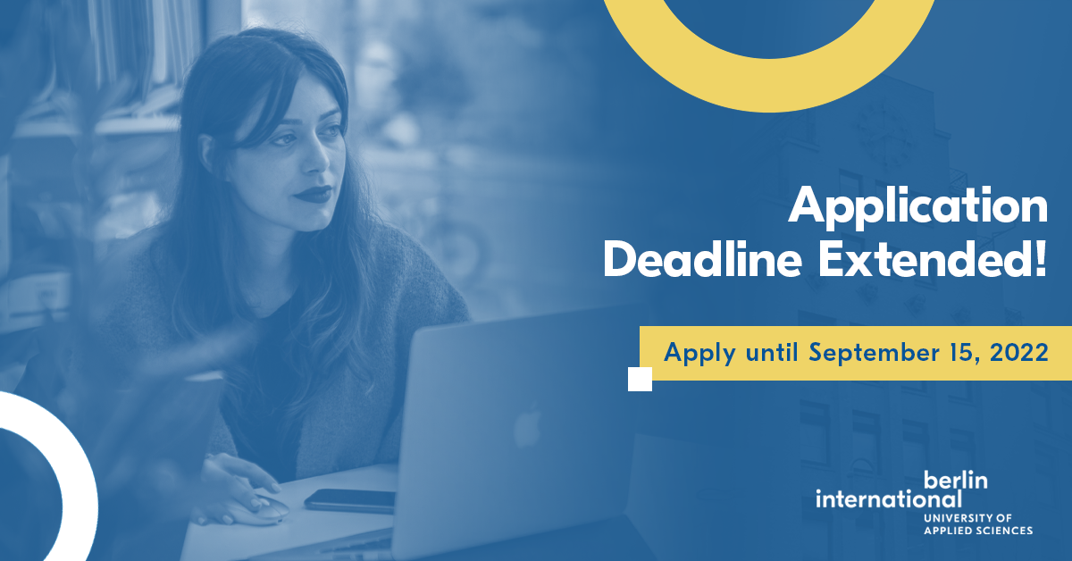 Application Deadline 2022 extended!
