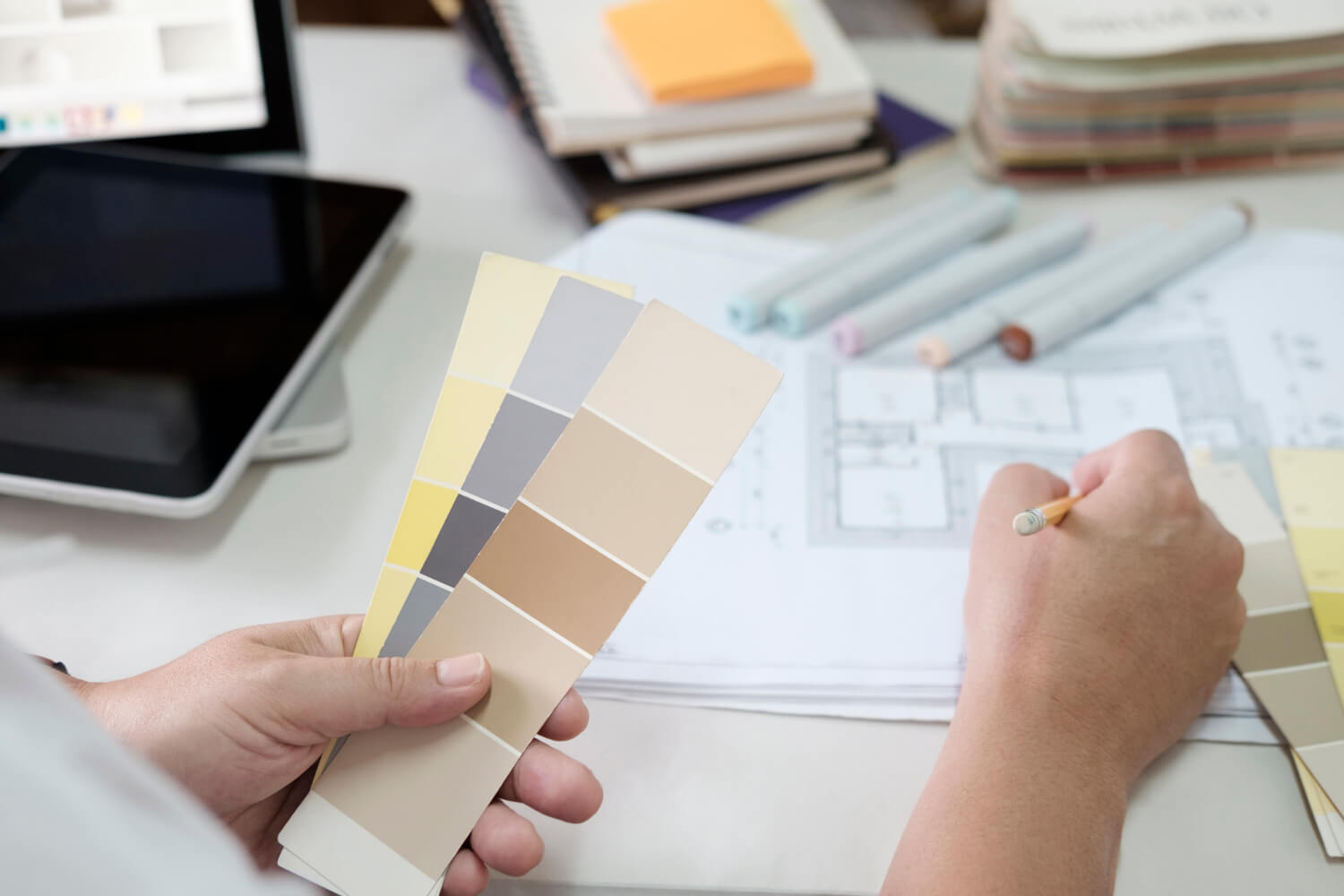 Before starting career as an interior designer