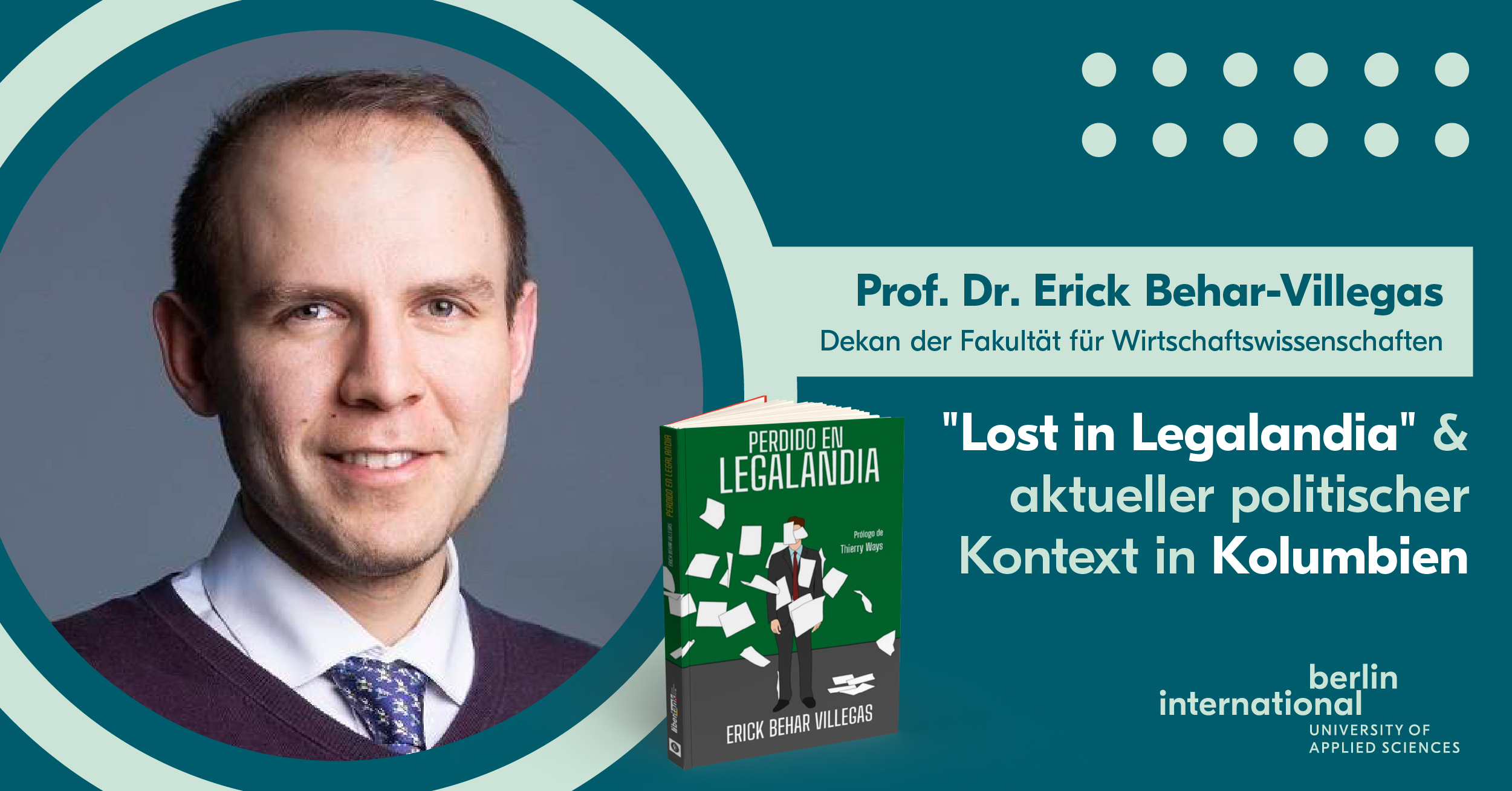 Lost in Legalandia – ein Roman von Prof. Dr. Behar-Villegas