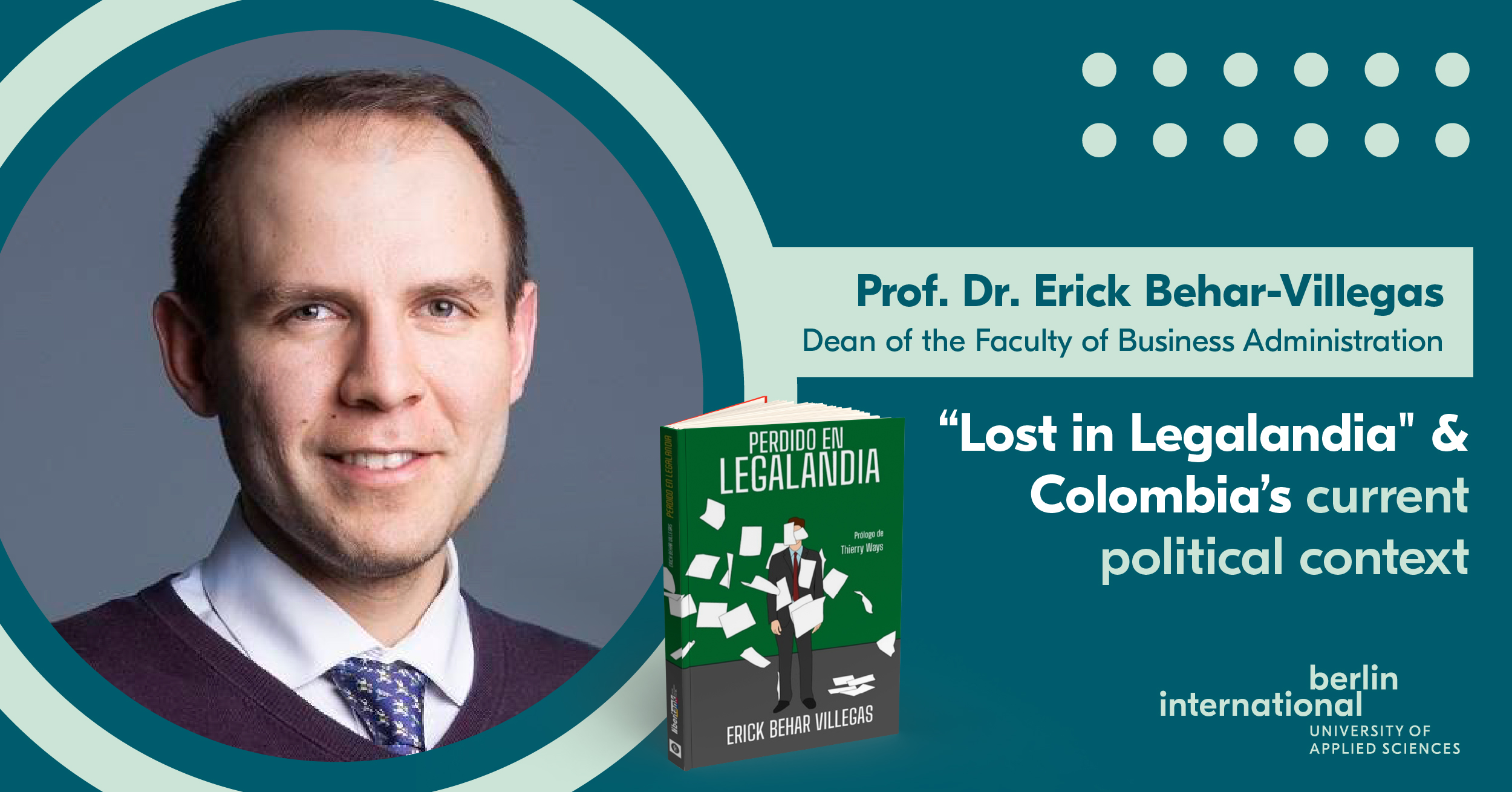 Lost in Legalandia – novel by Prof. Dr. Behar-Villegas