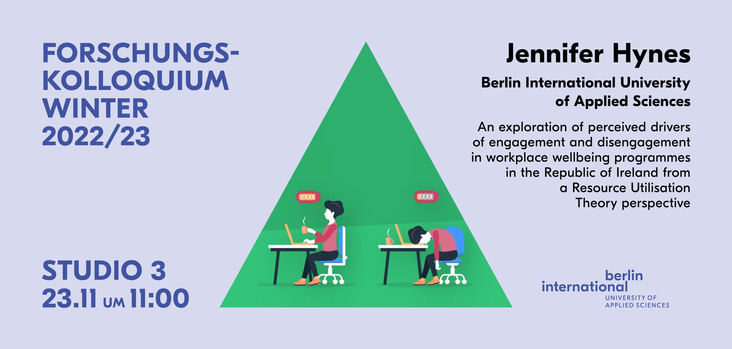 Forschungskolloquium mit Jennifer Hynes