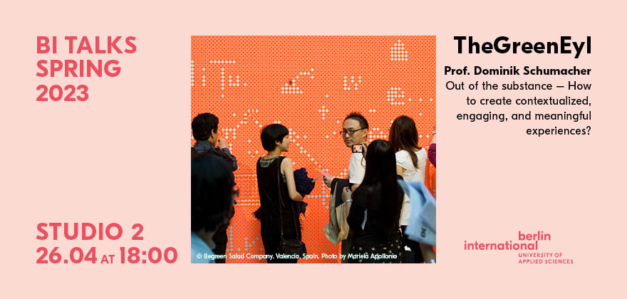 BI Talk with Prof. Dominik Schumacher