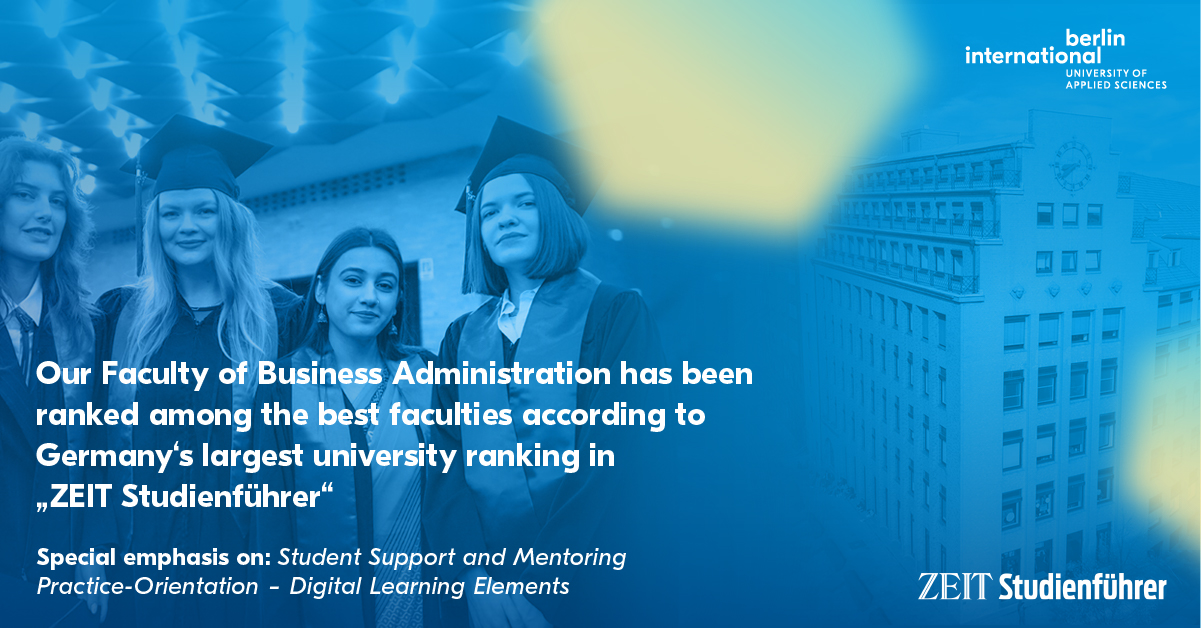 Faculty of Business Administration in CHE Ranking!