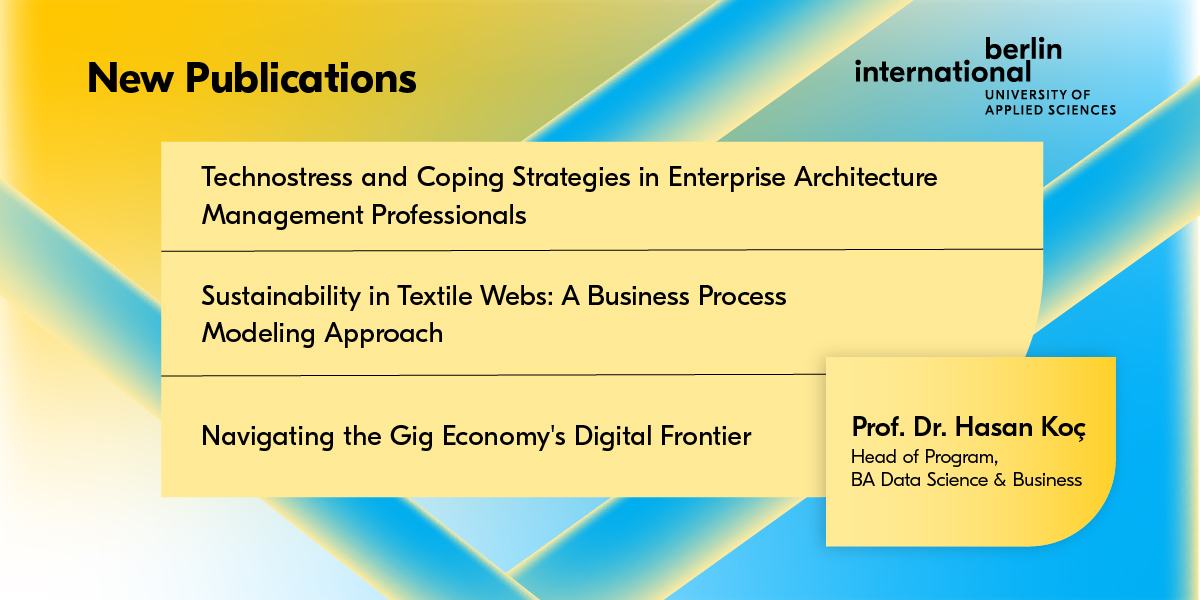 New Ground in Research: Prof. Dr. Koc’s Latest Works