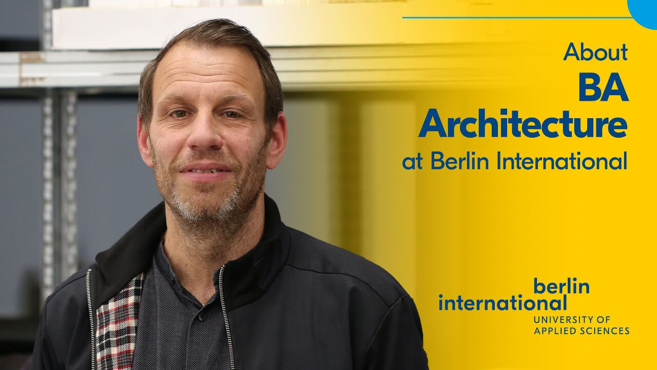 Prof. Karsten Huneck about BA Architecture