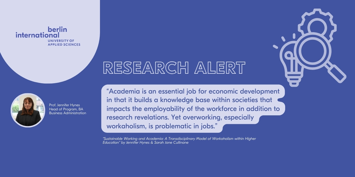 Workaholism in Higher Education by Prof. Dr. Hynes