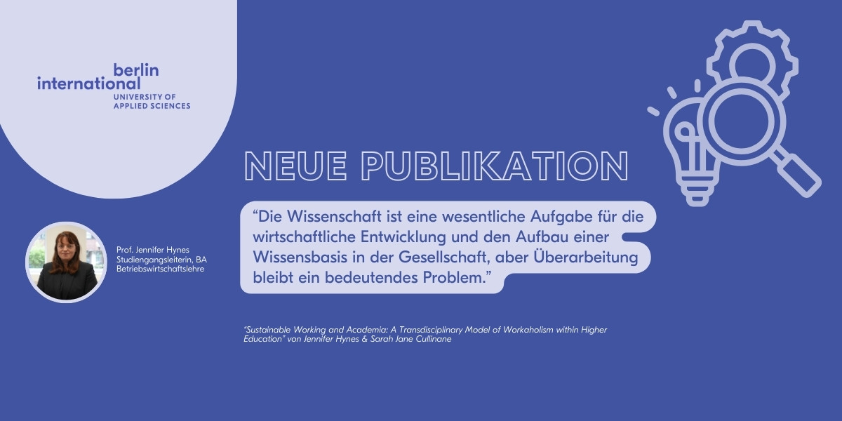 Workaholism in der Hochschulbildung: Studie von Prof. Jennifer Hynes
