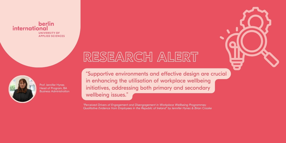 Enhancing Workplace Wellbeing by Prof. Dr. Hynes