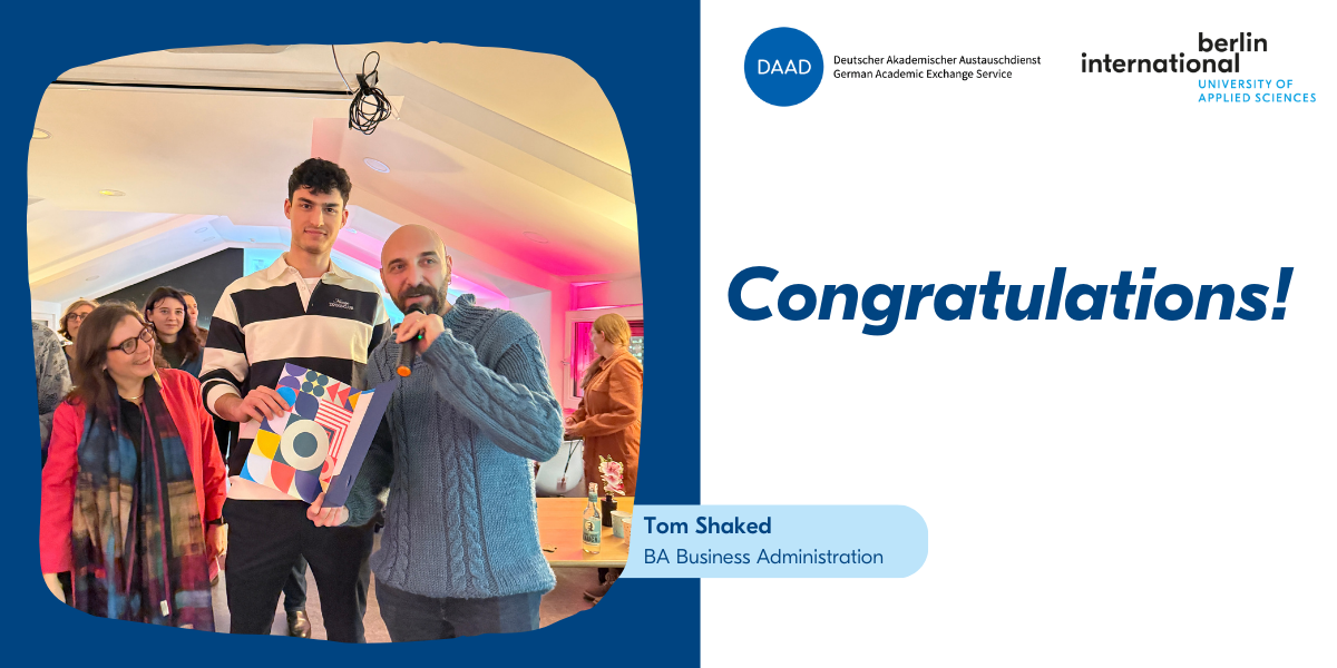 Winter Party & DAAD Prize for Tom Shaked