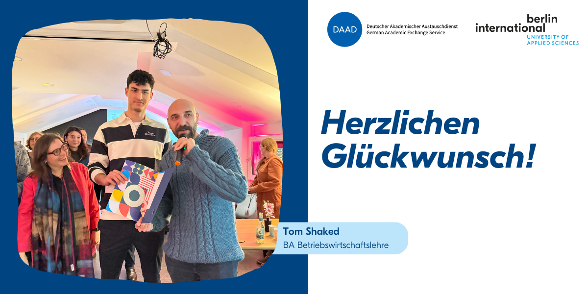 Winterparty & DAAD-Preis für Tom Shaked