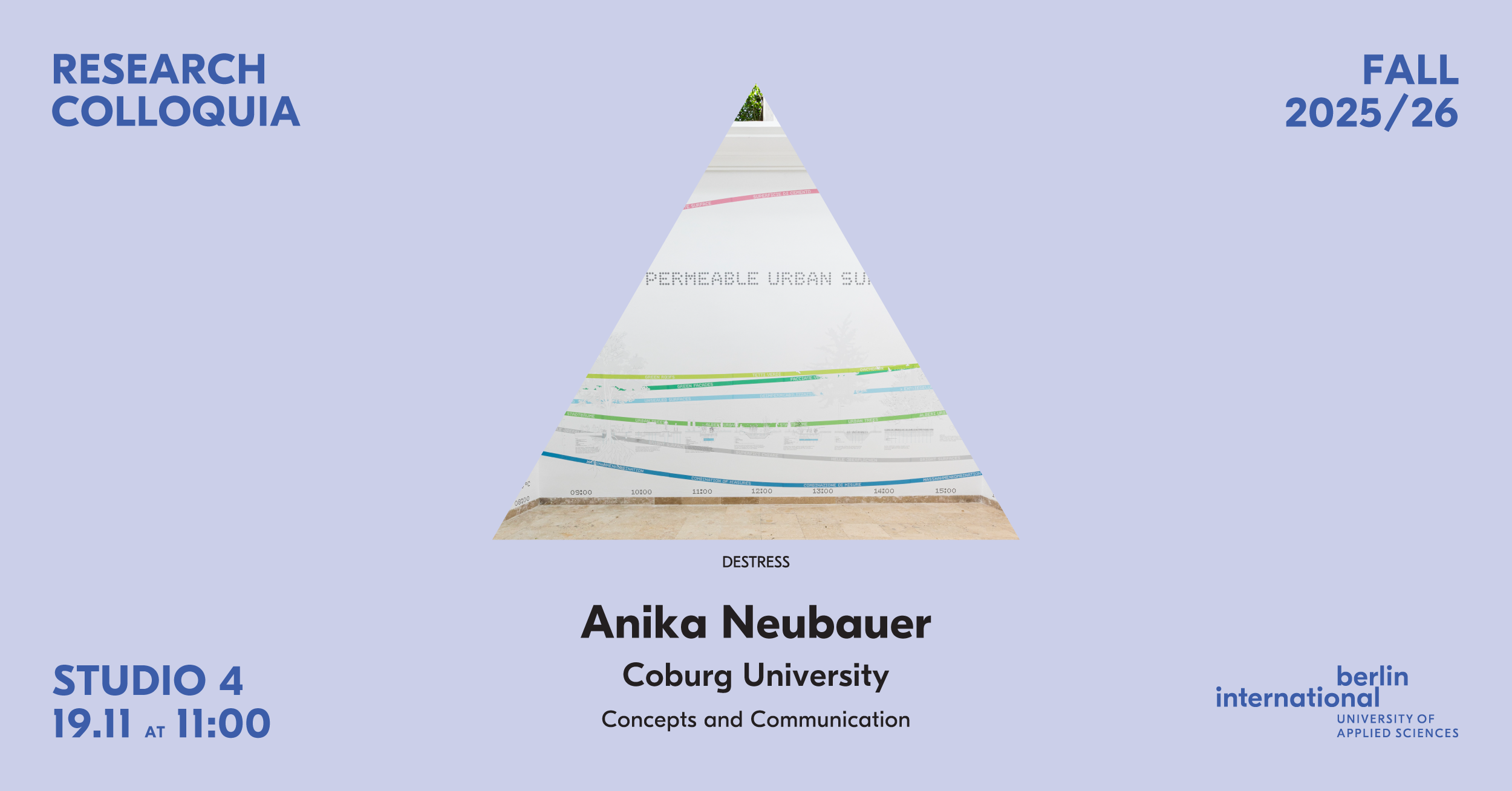 Research Colloquia Prof. Anika Neubauer