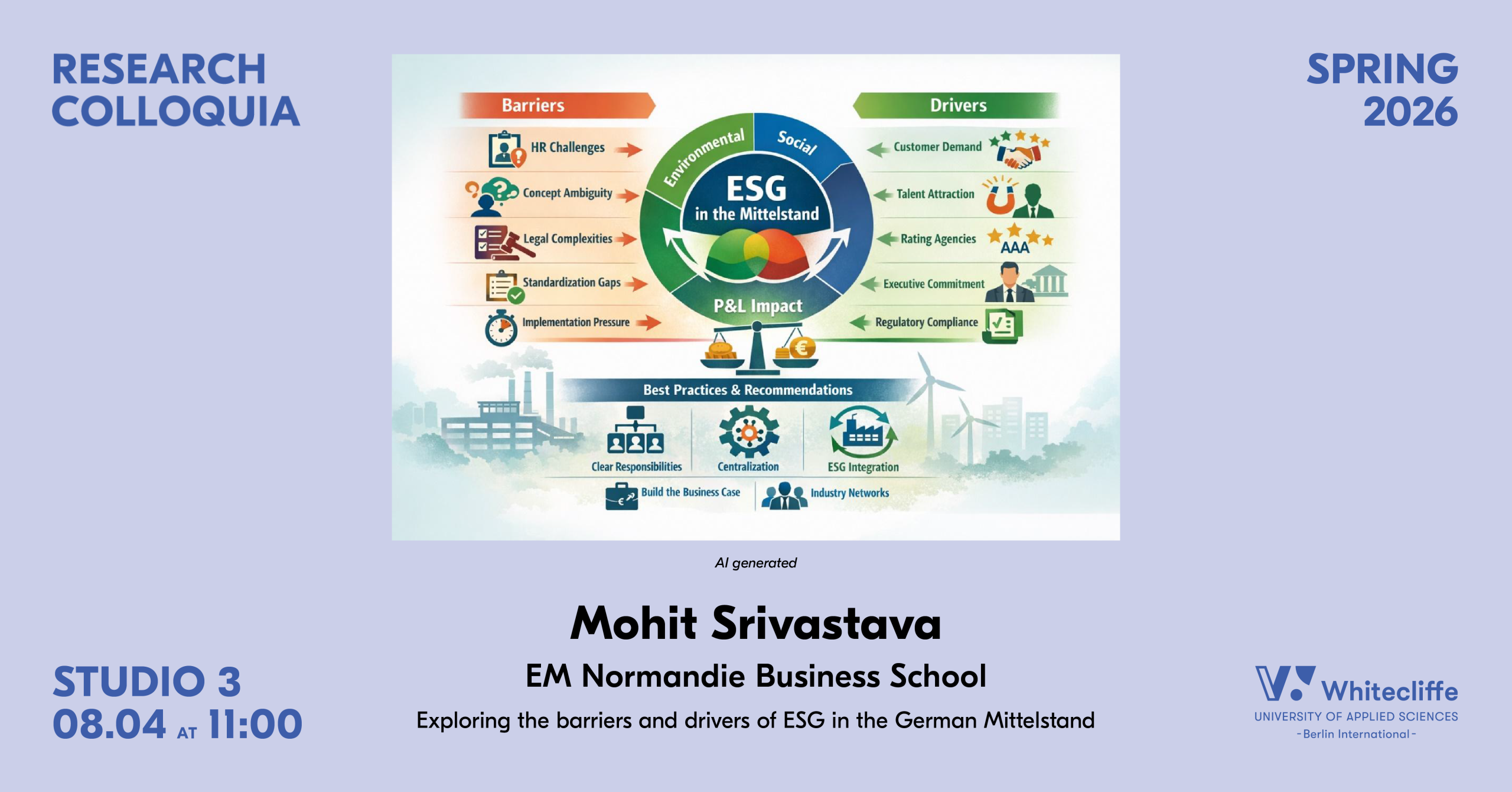 Research Colloquia Mohit Srivastava